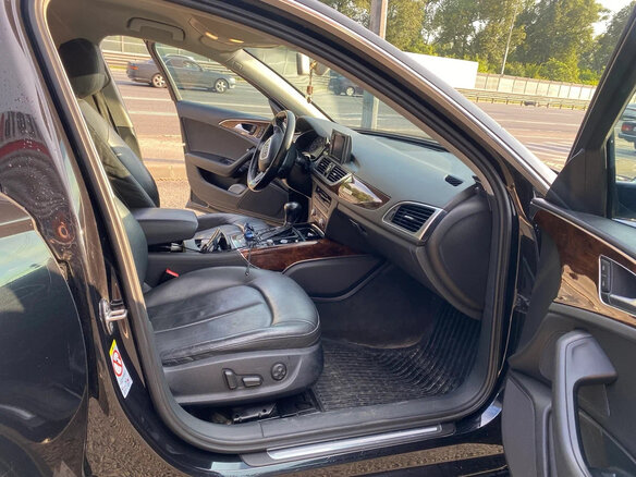 2013 Audi A6 IV (C7), чёрный, 1499000 рублей - вид 9
