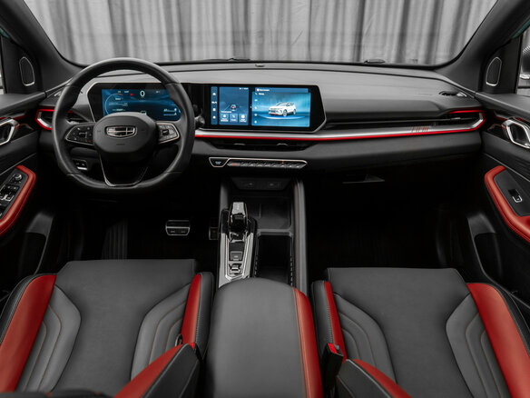 2023 Geely Coolray I Рестайлинг, голубой - вид 7
