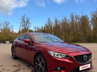 2017 Mazda 6 III (GJ) Рестайлинг, красный, 1550000 рублей, вид 2