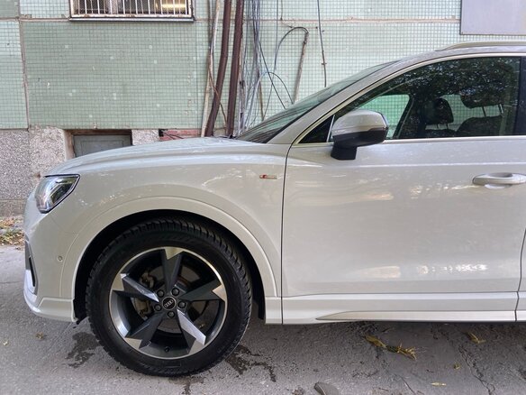 2021 Audi Q3 35 TFSI II (F3), белый, 3200000 рублей - вид 9