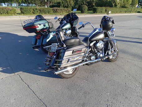 2004 Harley-Davidson Road King, чёрный, 700000 рублей, вид 4