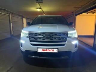2018 Ford Explorer V Рестайлинг 2, белый, 2850000 рублей, вид 1