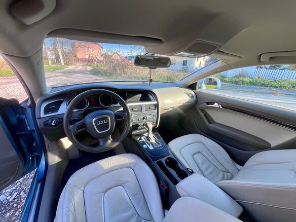 2008 Audi A5 I (8T), голубой, 890000 рублей - вид 13