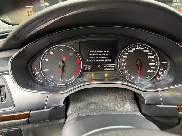 2014 Audi A6 IV (C7), чёрный, 1650000 рублей - вид 6