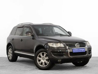 2008 Volkswagen Touareg I Рестайлинг, серый, 1449000 рублей, вид 1