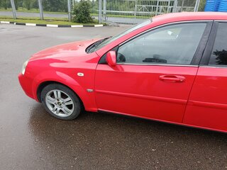 2008 Chevrolet Lacetti I, красный, 370000 рублей, вид 2
