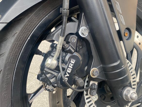2018 Bajaj Dominar 400, чёрный, 300000 рублей - вид 12