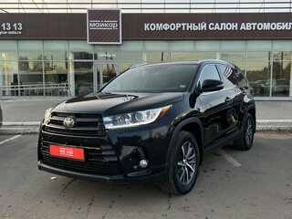2019 Toyota Highlander IV (XU70), чёрный, 3675000 рублей, вид 1