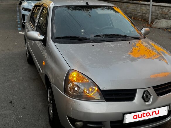 2008 Renault Symbol I Рестайлинг 2, серебристый - вид 1