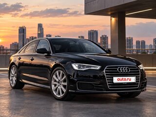 2015 Audi A6 IV (C7) Рестайлинг, чёрный, 2150000 рублей, вид 1