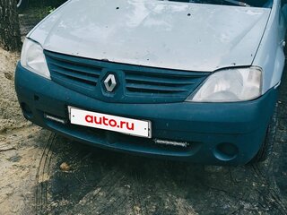 2007 Renault Logan I, серый, 180000 рублей, вид 1