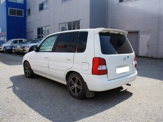 2001 Mazda Demio I (DW), белый, 149000 рублей, вид 4
