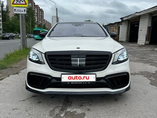 2015 Mercedes-Benz S-Класс 500 VI (W222, C217), белый, 4000000 рублей, вид 1
