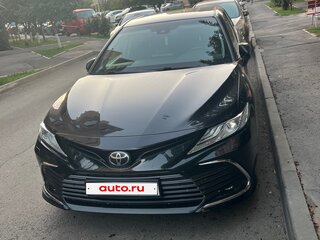 2022 Toyota Camry US Market VIII (XV70) Рестайлинг, чёрный, 3100000 рублей, вид 1