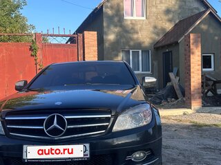 2007 Mercedes-Benz C-Класс 280 III (W204), чёрный, 1200000 рублей, вид 3