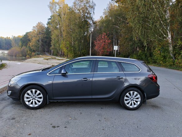 2012 Opel Astra J Рестайлинг, серый, 790000 рублей - вид 5
