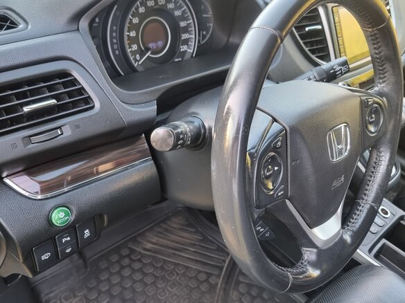2015 Honda CR-V IV Рестайлинг, серебристый - вид 5