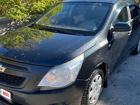 2013 Chevrolet Cobalt II, чёрный, 474000 рублей, вид 1