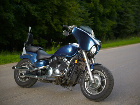 1997 Yamaha Royal Star, синий, 390000 рублей, вид 1