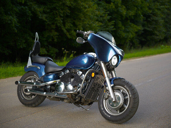 1997 Yamaha Royal Star, синий, 390000 рублей