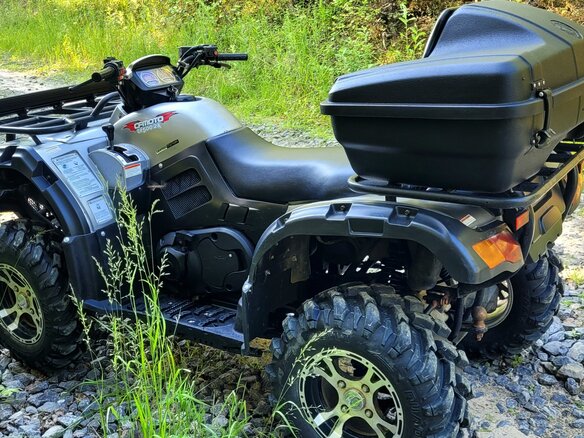 2013 CFMoto CF500-2А, серебристый - вид 5
