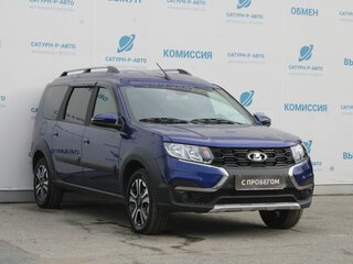 2023 Lada (ВАЗ) Largus Cross I Рестайлинг, синий, 1350000 рублей, вид 3