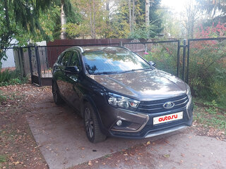 2021 Lada (ВАЗ) Vesta SW Cross I, коричневый, 1250000 рублей, вид 5