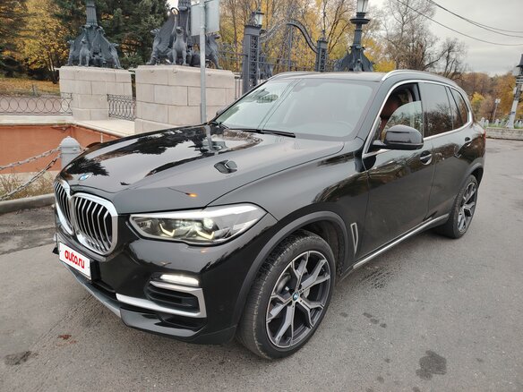 2020 BMW X5 25d IV (G05/G18), чёрный, 5465000 рублей