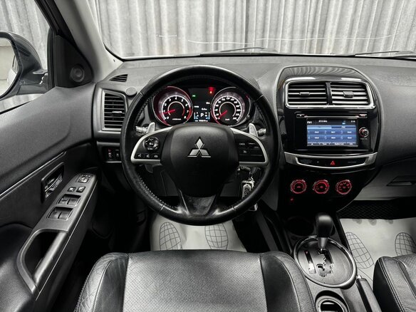 2014 Mitsubishi ASX I Рестайлинг, белый, 1139000 рублей - вид 24