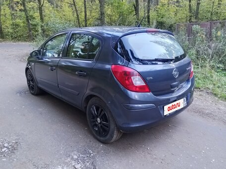 2007 Opel Corsa D, серый, вид 4