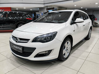 2013 Opel Astra J Рестайлинг, белый, 700000 рублей, вид 1