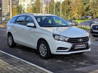 2019 Lada (ВАЗ) Vesta SW I, белый, 750000 рублей, вид 3
