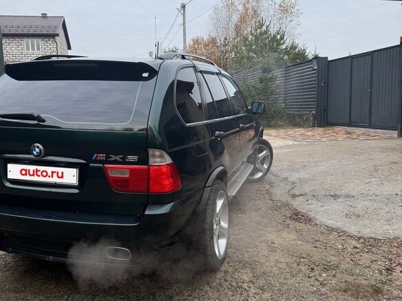 2001 BMW X5 3.0i I (E53), зелёный, 1400000 рублей - вид 3
