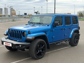 2021 Jeep Wrangler IV (JL), синий, 5800000 рублей, вид 3