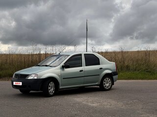 2007 Renault Logan I, зелёный, 300000 рублей, вид 4