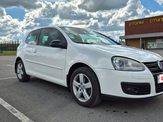 2008 Volkswagen Golf V, белый, 800000 рублей, вид 3