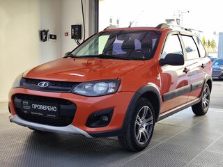 2017 Lada (ВАЗ) Kalina II, оранжевый, 580000 рублей, вид 1