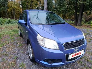 2008 Chevrolet Aveo I Рестайлинг, синий, 370000 рублей, вид 3