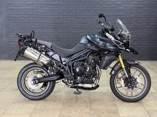 2012 Triumph Tiger 800, зелёный, 655000 рублей, вид 3