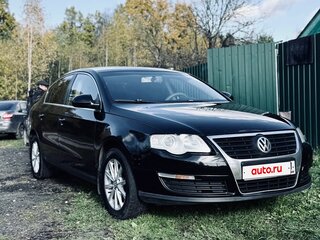 2007 Volkswagen Passat B6, чёрный, 770000 рублей, вид 3