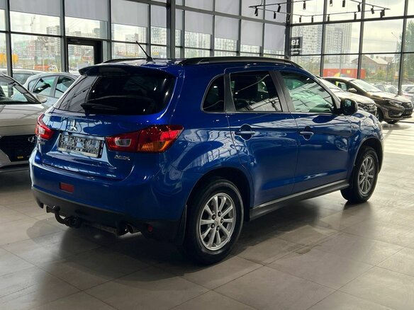 2014 Mitsubishi ASX I Рестайлинг, синий - вид 4