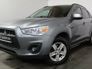 2015 Mitsubishi ASX I Рестайлинг, серый, 1049000 рублей, вид 3