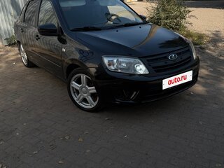 2015 Lada (ВАЗ) Granta Sport I, чёрный, 450000 рублей, вид 2