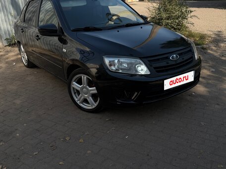 2015 Lada (ВАЗ) Granta Sport I, чёрный, 450000 рублей, вид 2