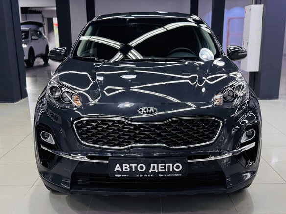 2019 Kia Sportage IV Рестайлинг, серый - вид 1