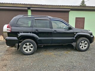 2005 Toyota Land Cruiser Prado 5-speed 120 Series, чёрный, 1250000 рублей, вид 3