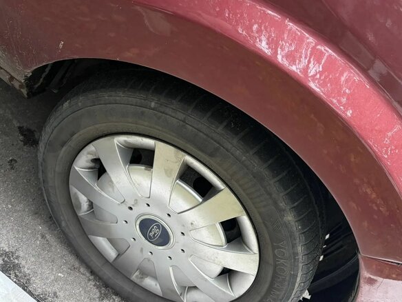 2007 Ford Fusion I Рестайлинг, красный, 375000 рублей - вид 7