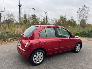 2008 Nissan Micra III (K12), красный, 350000 рублей, вид 4