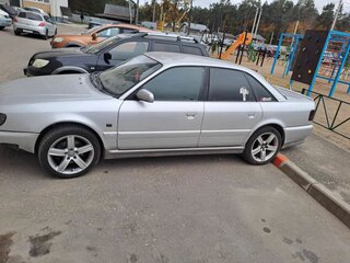 1994 Audi A6 I (C4), белый, 350000 рублей, вид 2