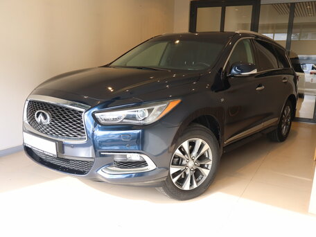 2017 Infiniti QX60 I Рестайлинг, синий, 2165000 рублей, вид 1